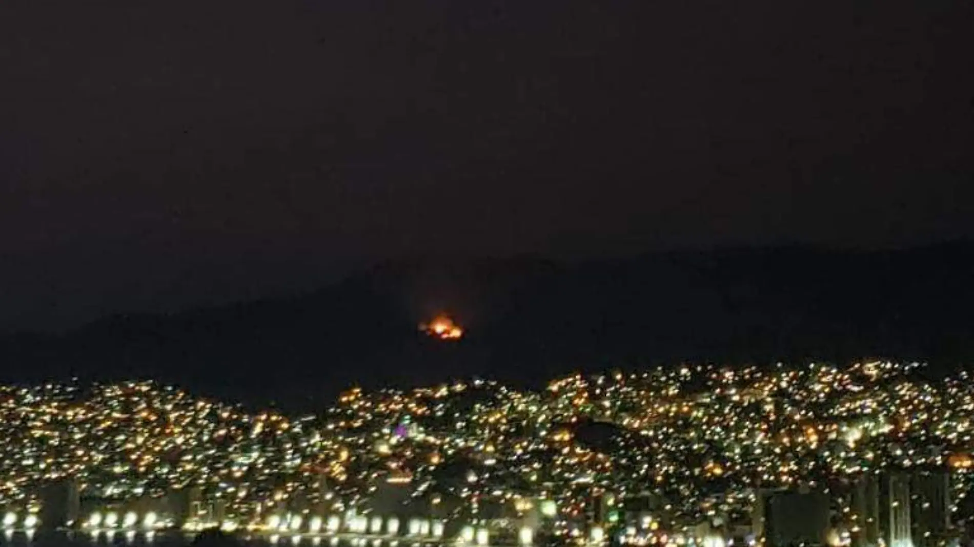 Incendio parque veladero